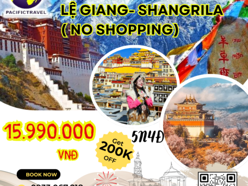 TOUR ĐẠI LÝ – LỆ GIANG – SHANGRILA