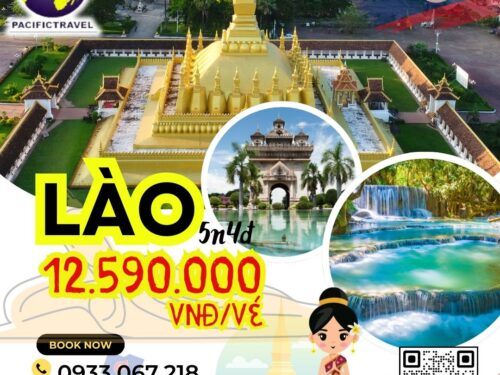 LÀO 5N4Đ: VIÊNG CHĂN - LUÔNG PHA BANG 5N4Đ