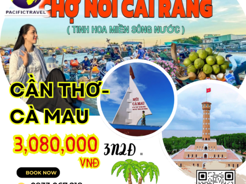 TOUR MỸ THO - BẾN TRE - CẦN THƠ - CÀ MAU 3N2Đ